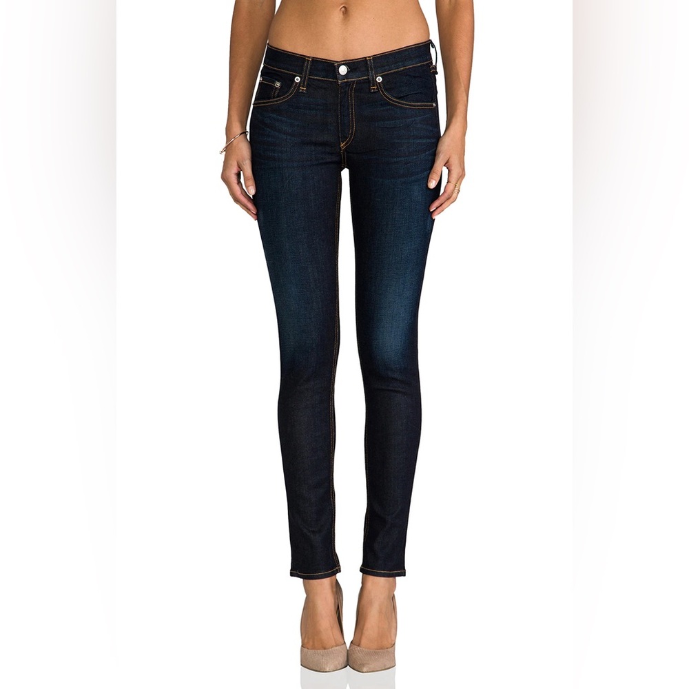 Rag & Bone Jeans Women's Kensington Dark Wash Skinny Stretch Size 30